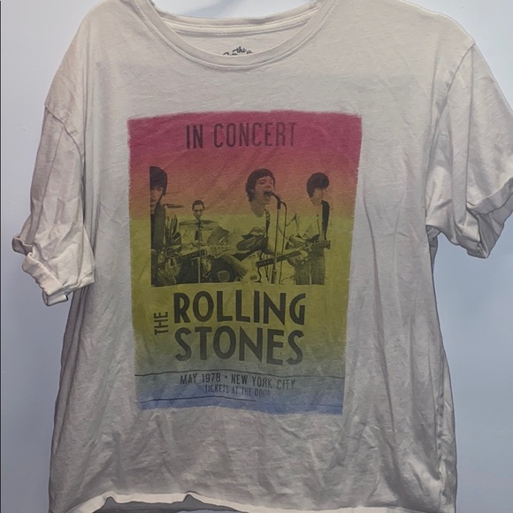 Rolling stones white tee - Picture 1 of 2